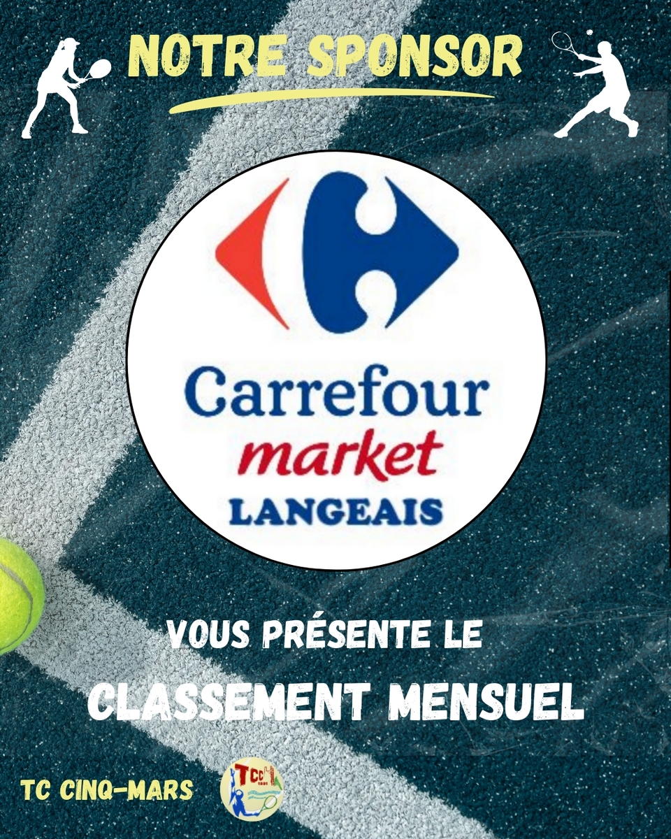 📊 CLASSEMENT FÉVRIER 2026 🎾