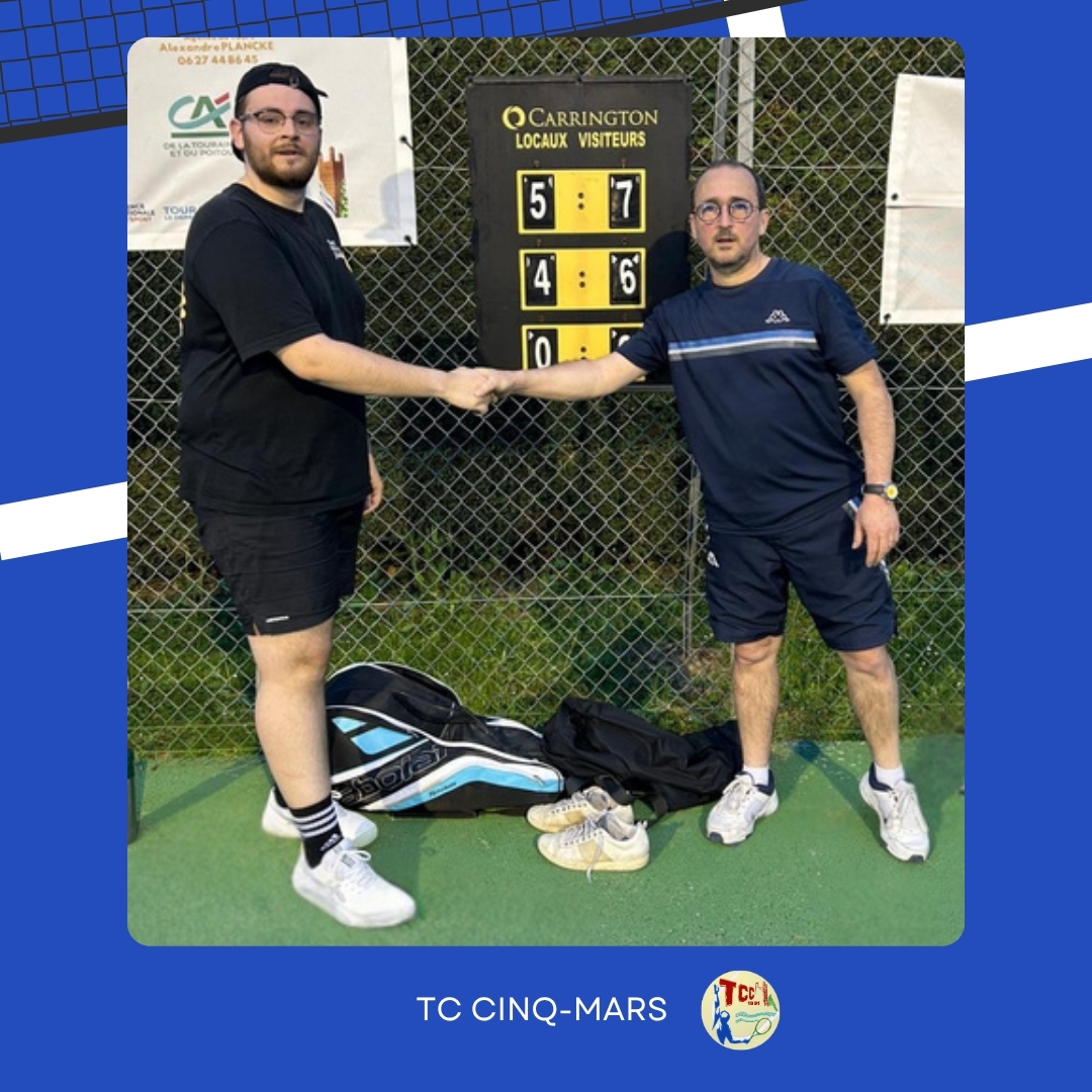 Tournoi interne 2026 🎾