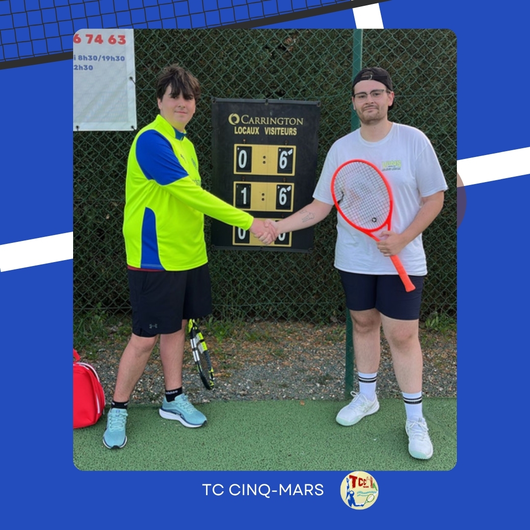 Tournoi interne 2026 🎾