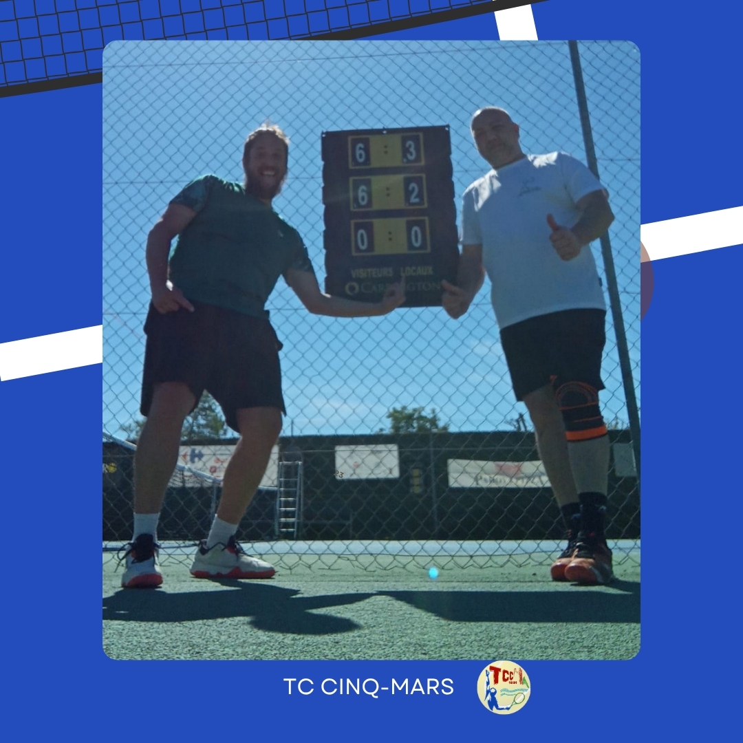 Tournoi interne 2026 🎾