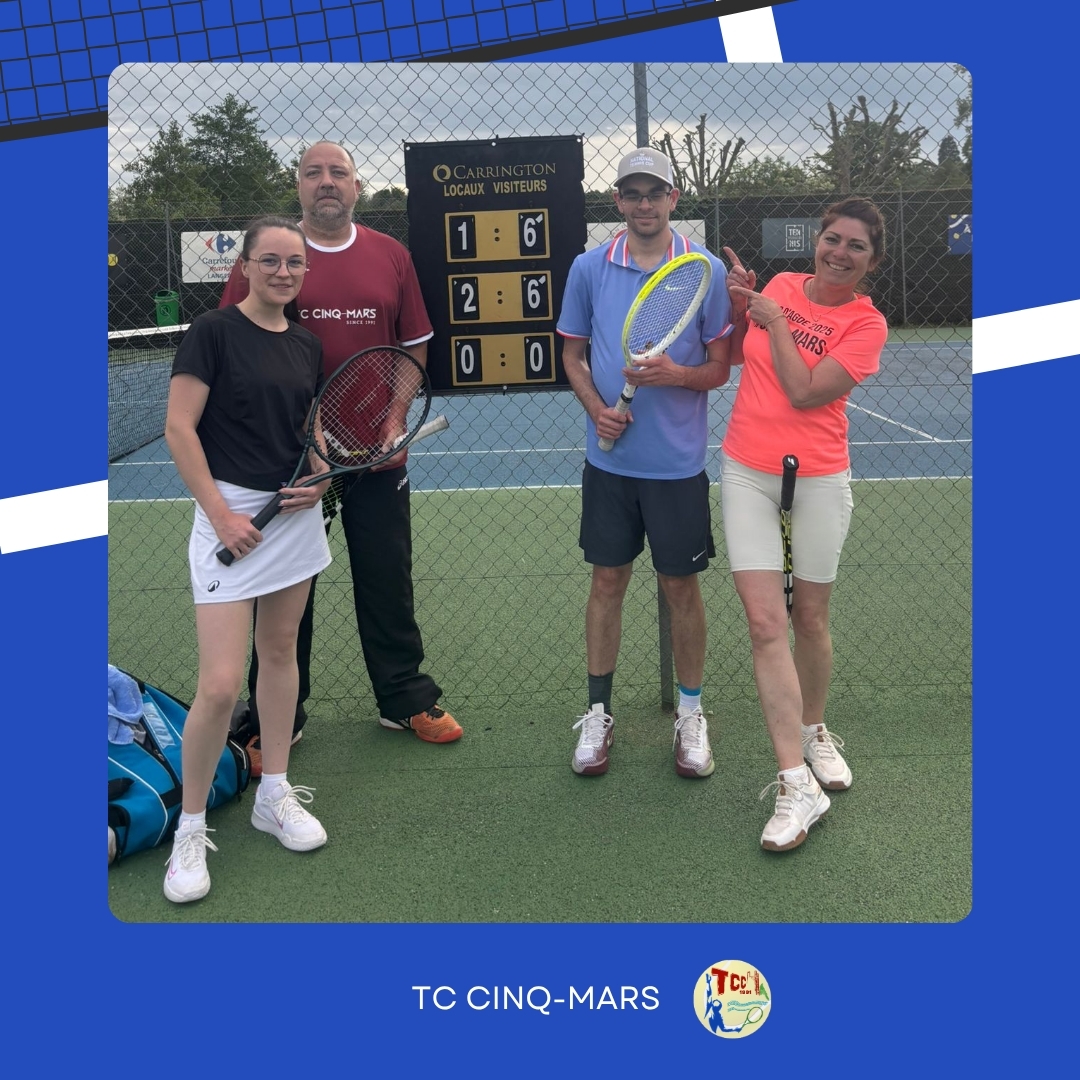 Tournoi interne 2026 🎾