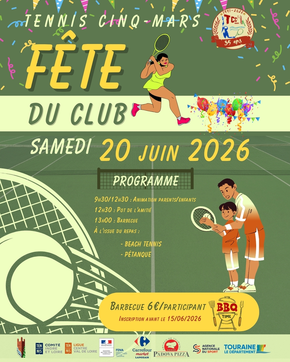 🎉 Fête du club 🎊