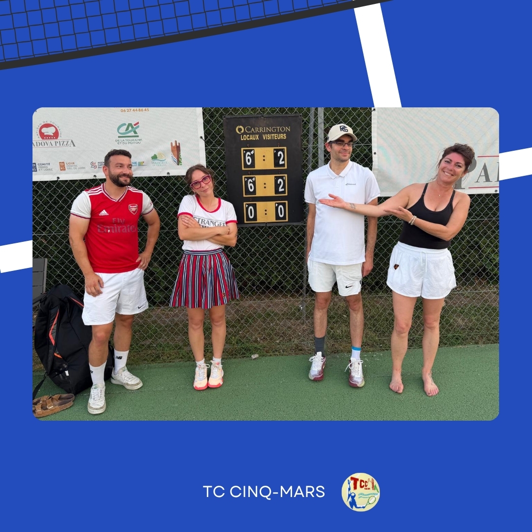 Tournoi interne 2026 🎾