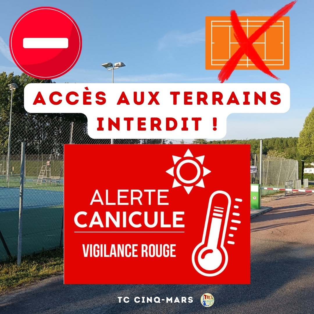 🌡️ALERTE CANICULE 🌡️