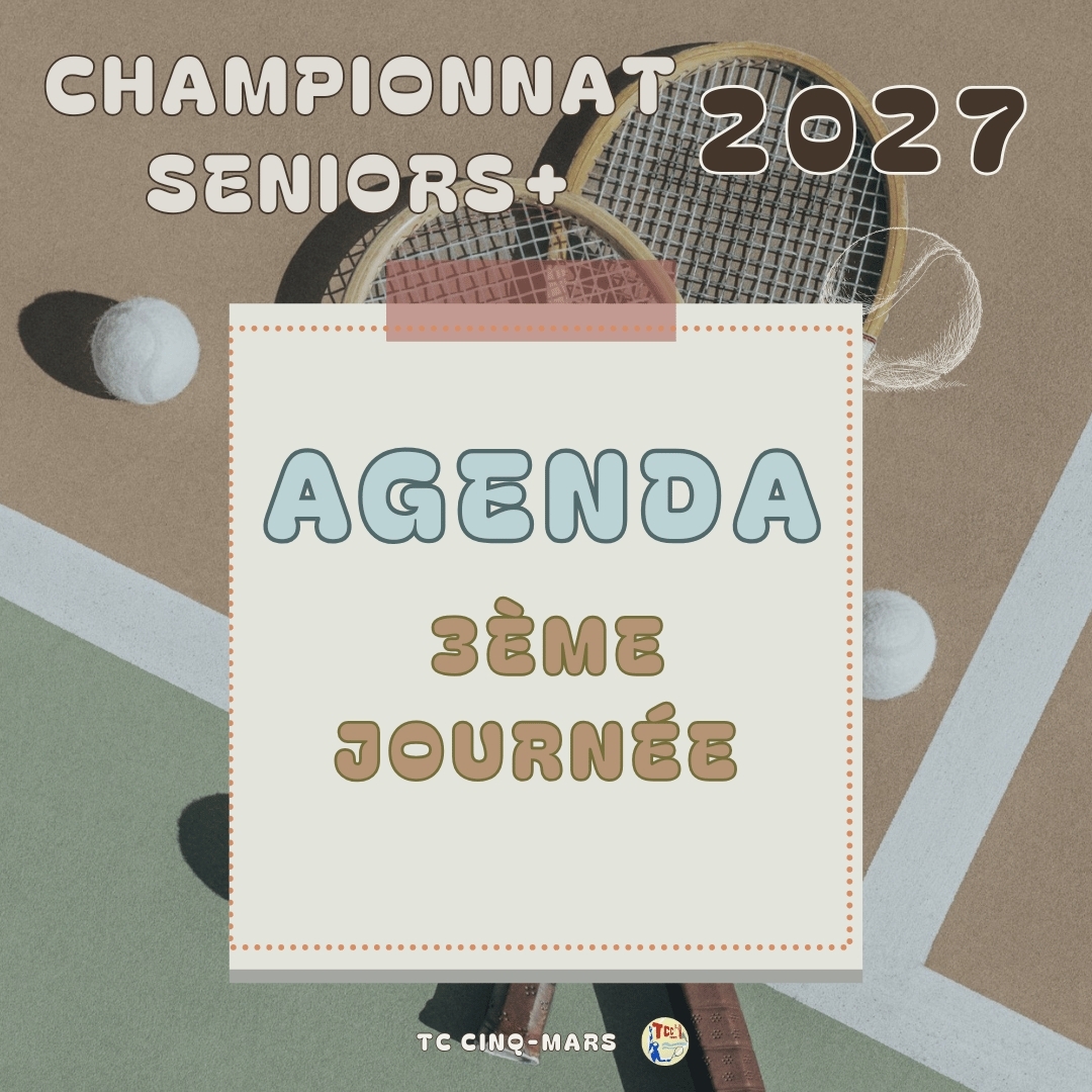 🎾 Championnat Seniors+ 2027