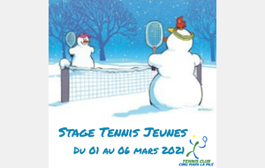 Stage Tennis Jeunes
