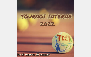 TOURNOI INTERNE 2022