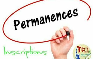 Permanences Inscriptions