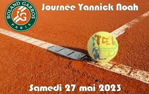 Journée  Yannick Noah  RG 2023