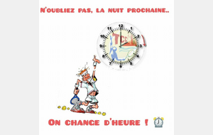 ⏰ Changement d'heure ⏰