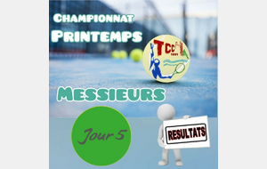 🎾 Championnat Printemps 🌿