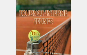 🎾 TOURNOI INTERNE JEUNES 🎾