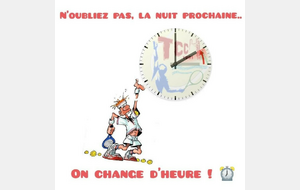 ⏰ Changement d'heure ⏰