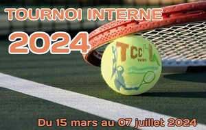 TOURNOI INTERNE 2024 🎾