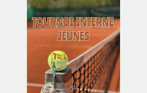 🎾 Tournoi interne Jeunes 🎾