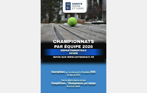 🎾 CHAMPIONNAT HIVER 2026 ❄️