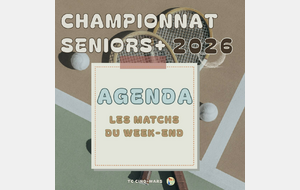 🎾 Championnat Seniors+ 2026