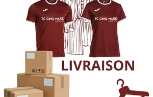 TEE-SHIRTS &quot;TC CINQ-MARS&quot;