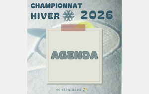 🎾 CHAMPIONNAT HIVER 2026 ❄️