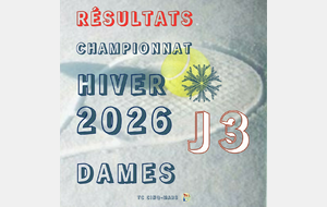 🎾 CHAMPIONNAT HIVER 2026 ❄️