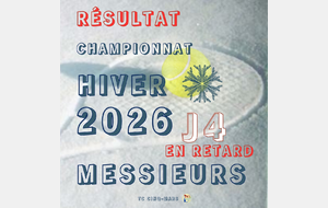 🎾 CHAMPIONNAT HIVER 2026 ❄️