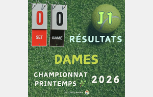 🎾 Championnat Printemps 2026 🌿