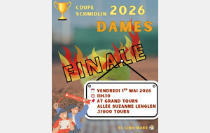 FINALE DAMES SCHMIDLIN 2026 🏆