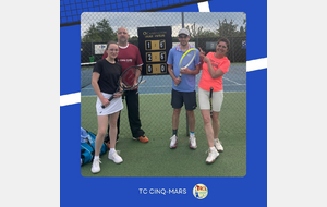 Tournoi interne 2026 🎾