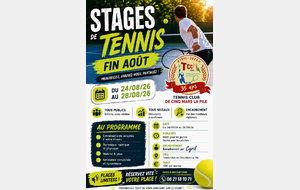 🏫 STAGE RENTRÉE 🎾