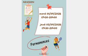 ADHÉSION 2026/2027