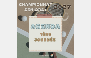 🎾 Championnat Seniors+ 2027