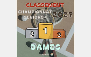 CHAMPIONNAT SENIORS➕ 2027