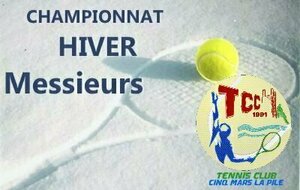 Championnat Hiver Messieurs