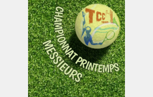 🎾 Championnat Printemps Messieurs 2024 🌿