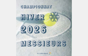 Championnat Hiver MESSIEURS 2026 ❄️