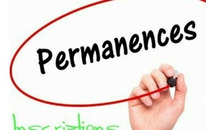 Permanence "Inscriptions" 📝