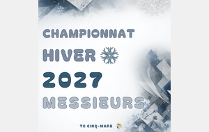 Championnat Hiver MESSIEURS 2027 ❄️