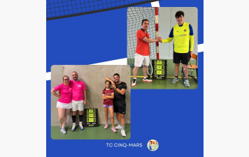 Tournoi interne 2026 🎾