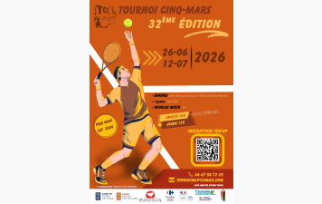 TOURNOI TENNIS CINQ MARS 🎾