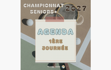 🎾 Championnat Seniors+ 2027