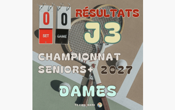 🎾 CHAMPIONNAT SENIORS➕
