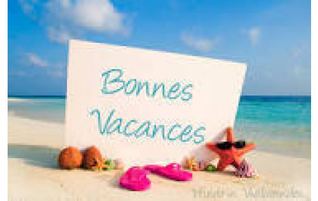 Bonnes vacances à tous et rdv le 09 septembre au forum !!