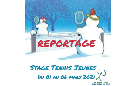 Stage Tennis Jeunes 