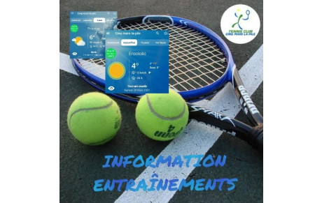 ENTRAINEMENTS
