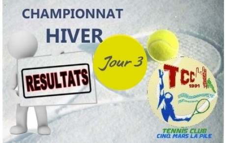 3ème Journée Championnat Hiver