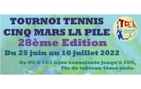 TOURNOI CINQ MARS