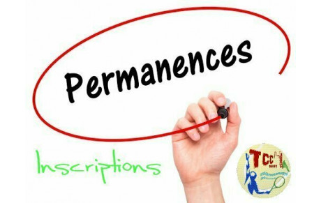 Permanences Inscriptions