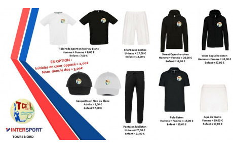 🏫 Boutique du club 
