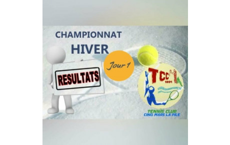 🎾 CHAMPIONNAT HIVER ❄️