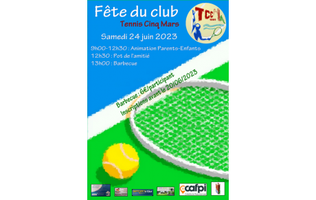 🎉 Fête du club 🎊